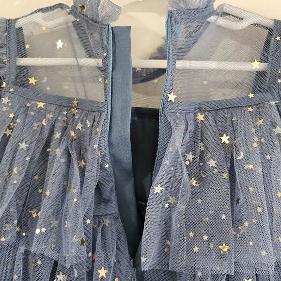 EUC: Star Princess Party Dress 🌟 Girls Small - 5/6 - Picture 5 of 5
